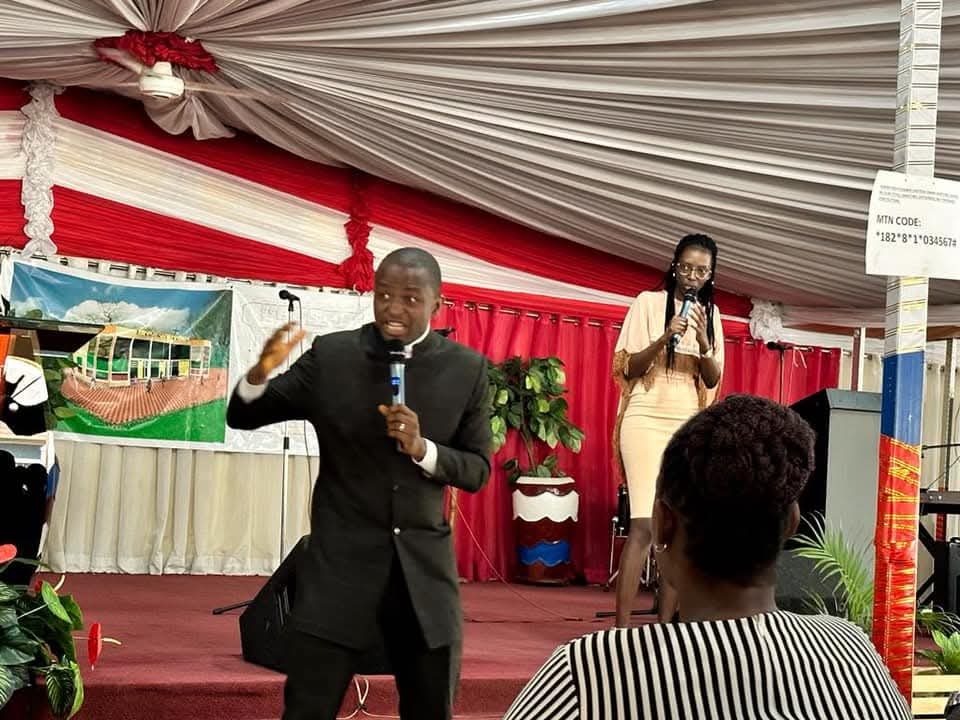 Ministering the Word at a church meeting
